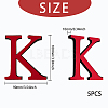 Acrylic Mirror Wall Stickers Decal DIY-CN0001-13B-K-2