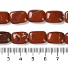 Natural Red Jasper Beads Strands G-K357-D06-01-5