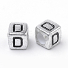 Plated Acrylic Beads X1-PB43C9308-D-2