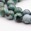 Natural Variscite Bead Strands G-P300-01-8mm-3