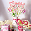 14Pcs Wooden Picks for Vase Decorations AJEW-SP0004-71B-7