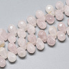 Natural Rose Quartz Beads Strands G-S357-C02-07-1
