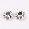 Tibetan Style Alloy Flower Spacer Beads TIBEB-0885-AS-LF-1