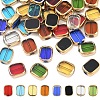 40Pcs 8 Colors Transparent Handmade Lampwork Beads LAMP-YW0004-31-1