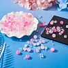 Transparent & Opaque Acrylic Bead LS-OACR-TAC0002-08B-6