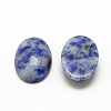 Natural Blue Spot Cabochons G-R415-8x10-45-2