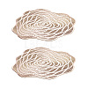 Hollow Rose PVC Hot Pads Holders BT-TAC0001-03B-2