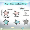 20Pcs 2 Colors Tibetan Style Alloy Pendants FIND-SC0003-89-2