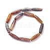Natural Weathered Agate Beads Strands G-P570-C03-01-2