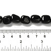 Natural Black Onyx(Dyed & Heated) Beads Strands G-NH0017-B06-02-5