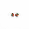 12/0 Two Tone Opaque Glass Seed Beads SEED-T006-01A-A01-4