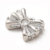 Brass Micro Pave Clear Cubic Zirconia Pendants LS-ZIRC-P113-03P-2