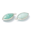 Natural Amazonite Pendants G-B009-01P-L-2