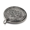 304 Stainless Steel Pendants STAS-V008-22AS-01-2
