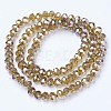 Electroplate Glass Beads Strands EGLA-A034-T4mm-A12-2