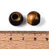 Natural Tiger Eye European Beads G-Q602-09A-05-3
