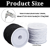 4Rolls 2 Colors Elastic Cords EC-PA0001-02C-2
