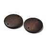 Natural Wood Links Connector Charms WOOD-A026-12-2