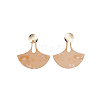 Cellulose Acetate(Resin) Dangle Stud Earrings EJEW-JE04076-6