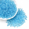 3/0 Baking Paint Glass Fringe Seed Beads SEED-A034-04G-3