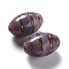 Handmade Gold Sand Lampwork Beads LAMP-F020-35E-5