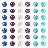 180Pcs 6 Styles Dyed Natural & Synthetic Imperial Jasper Beads Strands G-TA0002-41-3