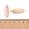 Rainbow Iridescent Plating Resin Pendants LS-RESI-C047-03A-G-3