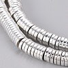 Electroplated Non-magnetic Synthetic Hematite Beads Strands G-G826-09S-4mm-3