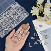 120Pcs 15 Styles Tibetan Style Alloy Pendants TIBE-PH0002-15-3