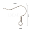 Tarnish Resistant 316 Surgical Stainless Steel Earring Hooks X1-STAS-E009-2-2