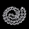 Transparent Glass Beads Strands DGLA-N021-02A-11-2