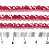 Transparent Glass Beads EGLA-A035-T4mm-B07-4