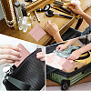 Square PU Leather Jewelry Flip Pouches PAAG-CL0001-02A-5