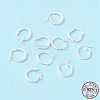 925 Sterling Silver Hoop Earrings STER-P047-13A-S-4