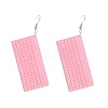 Keyboard Iron Resin Dangle Earrings FS-WG564AB-01-1
