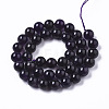 Natural Amethyst Beads Strands G-R465-09-2
