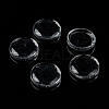 18MM Double-side Flat Round Transparent Glass Cabochons for Photo Craft Jewelry Making X-GGLA-S601-1-6