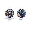 20Pcs Pave Disco Ball Beads RB-YW0001-01-4