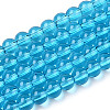 Transparent Glass Beads Strands GLAA-T032-T4mm-06-1