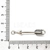 Tibetan Style Alloy Connector Charms PALLOY-D291-32AS-3