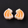 UV Plating Rainbow Iridescent Acrylic European Beads SACR-E009-24-3