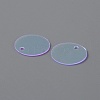 Iridescent PVC Paillette/Sequins Pendants PVC-WH0006-01A-2