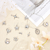 CHGCRAFT 20Pcs 10 Style Alloy Pendants FIND-CA0006-46-4