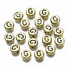 Plating Acrylic Beads LS-PACR-CD0001-G-1