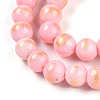 Natural Mashan Jade Beads Strands G-A255-A01-02B-3
