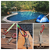 SUPERFINDINGS 12Pcs 2 Colors Aluminium Alloy Tent Rope Tensioners FIND-FH0001-99-7