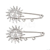 Sun 304 Stainless Steel Safety Pins Brooch Findings SA-CBA098D-13B-P-1