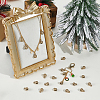 40Pcs Brass Bell Charms KK-UN0005-55-2