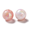 Two Tone Opaque Acrylic Beads SACR-P024-01A-W13-2