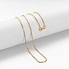 Brass Chain Necklaces X-MAK-F013-02G-1